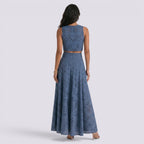 Conjunto Falda Larga Mujer
