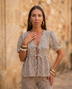 Leonor Chic | Conjunto Informal Elegante de Dos Piezas