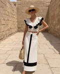 Conjunto Livia – Top con volantes y falda