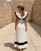 Conjunto Livia – Top con volantes y falda