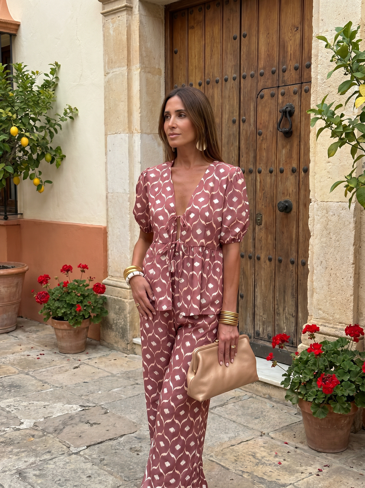 Leonor Chic | Conjunto Informal Elegante de Dos Piezas