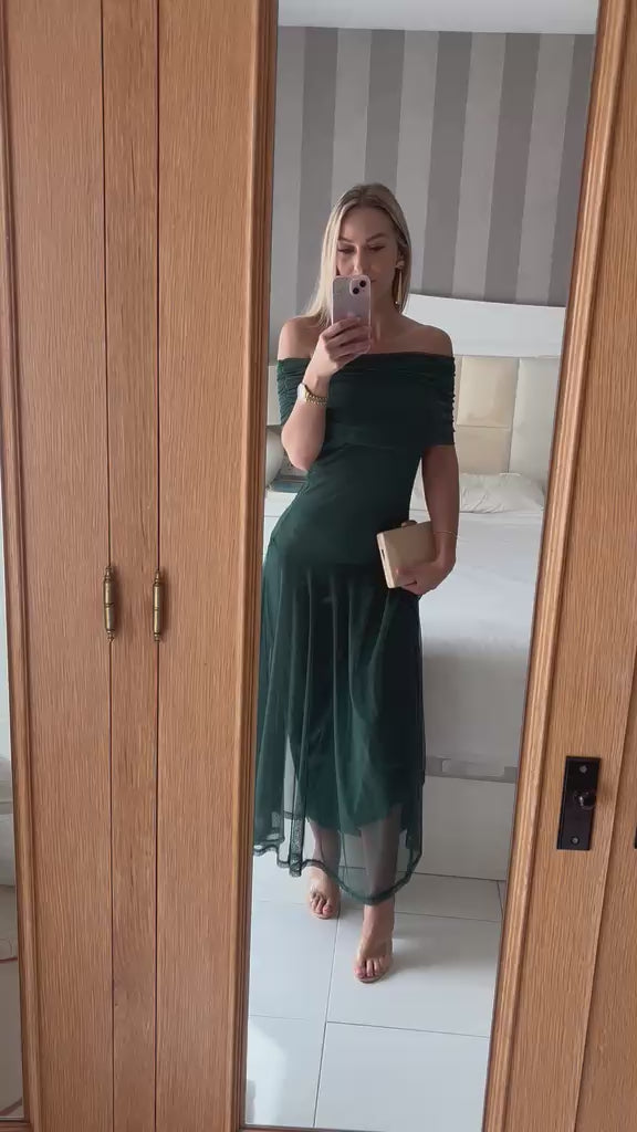 VESTIDO NOUR DE TUL
