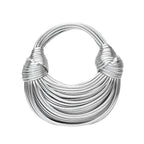 Bolso rígido de diseño escultural