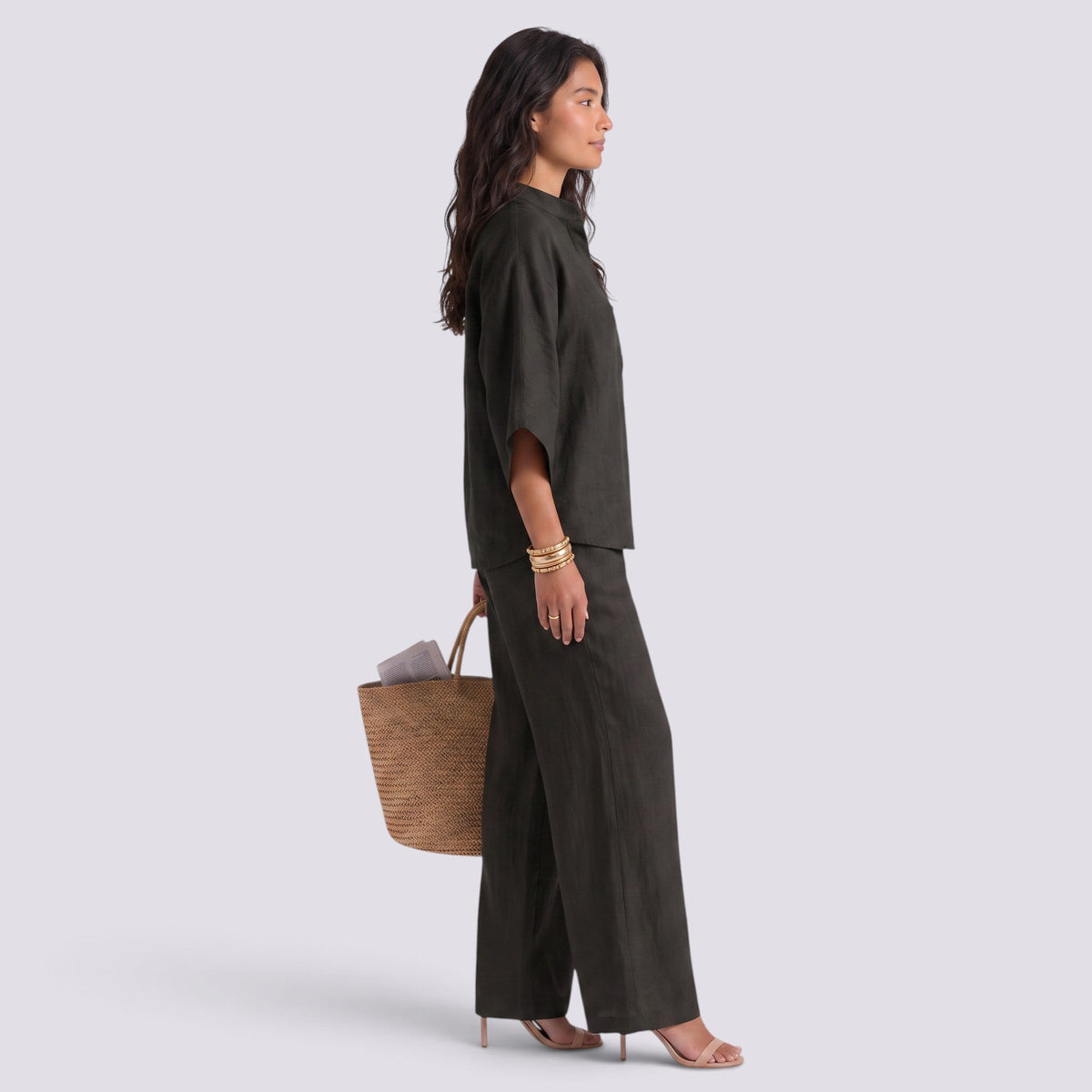 Conjunto Mujer Top y Pantalón