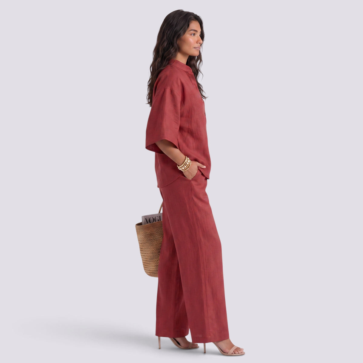 Conjunto Mujer Top y Pantalón